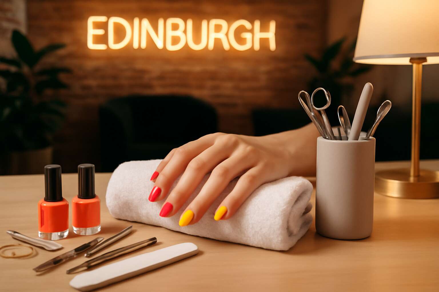 nail salon near me edinburgh