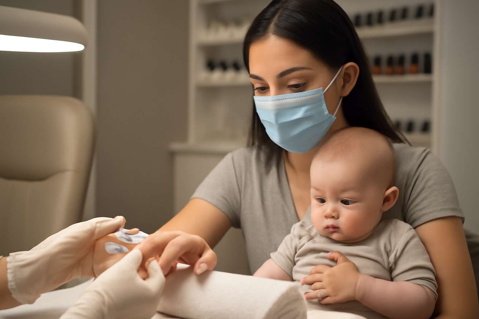 are nail salon fumes bad for babies