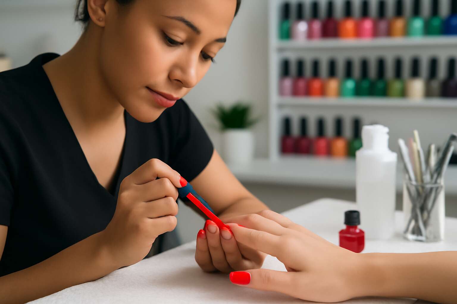 nail salon open