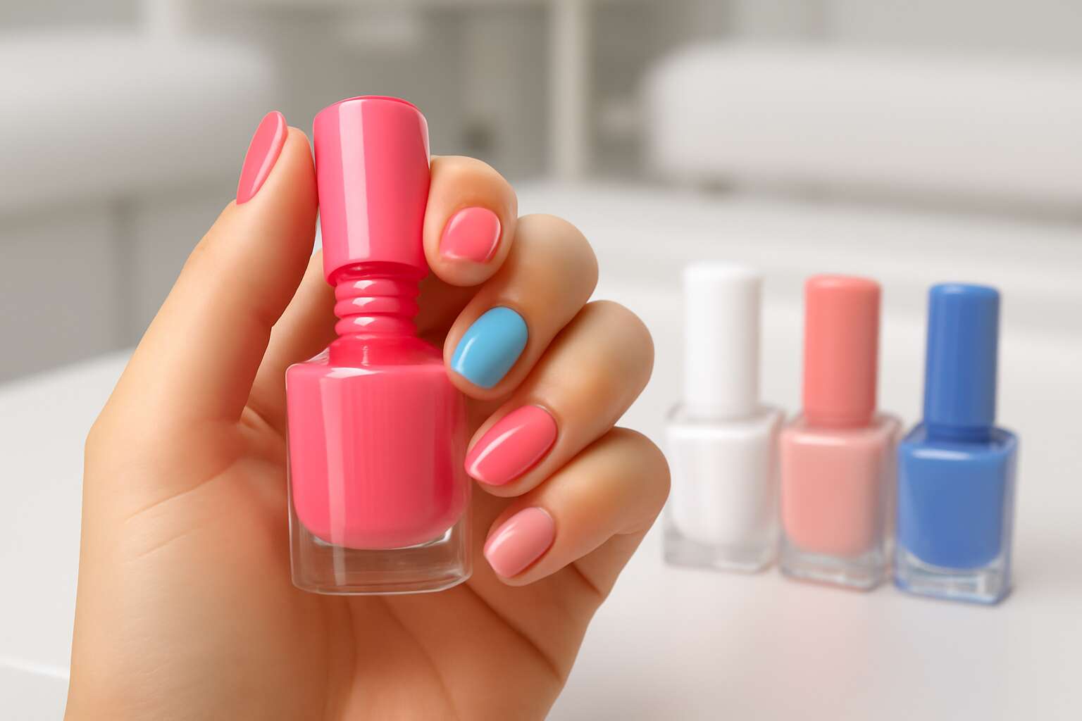 can you bring your own nail polish to a salon