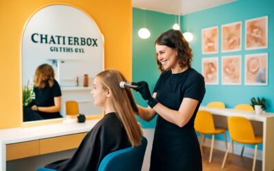 Unleash your glow at chatterbox hair and nail salon liberty with fearless style and flair.
