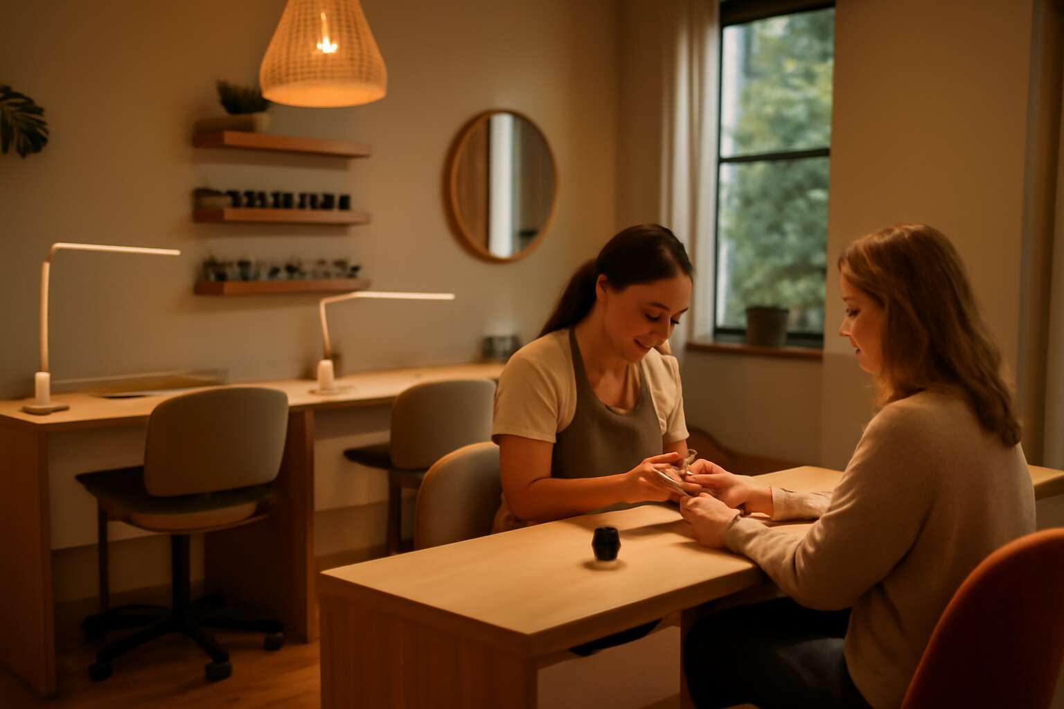 nail salon near me 55105